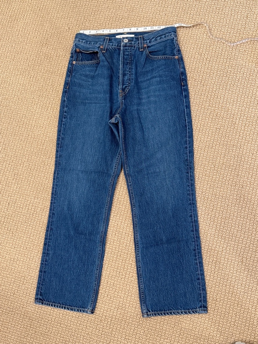 Trave Gia Crop Straight Jeans, sz 29